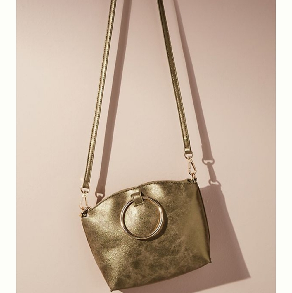 NIP Anthropologie Jema Ring Bag - Moss